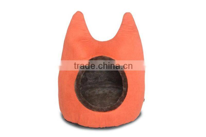 Wholesale soft warm velvet dog sleeping bag cat bed