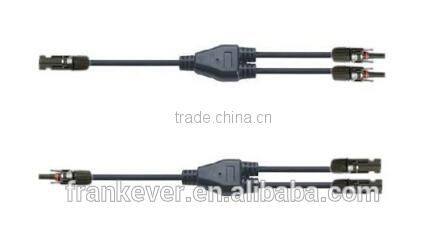 MC4 Y TYPE PV branch solar connector