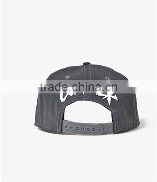 high quality 6 panel 3D embroidery flat brim snapback hats and caps