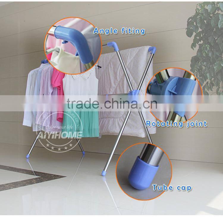 Garment Hanging Display Rack Clothes Hanger Stand Shelf