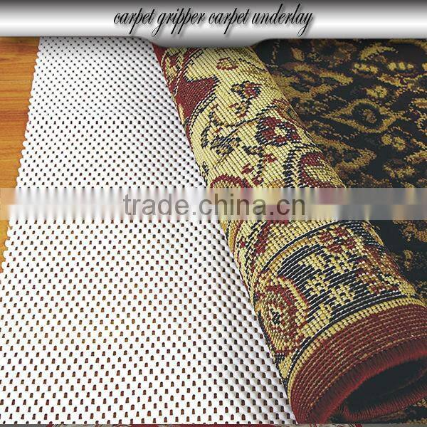 pvc foam mildew resistant non-slip rug pads