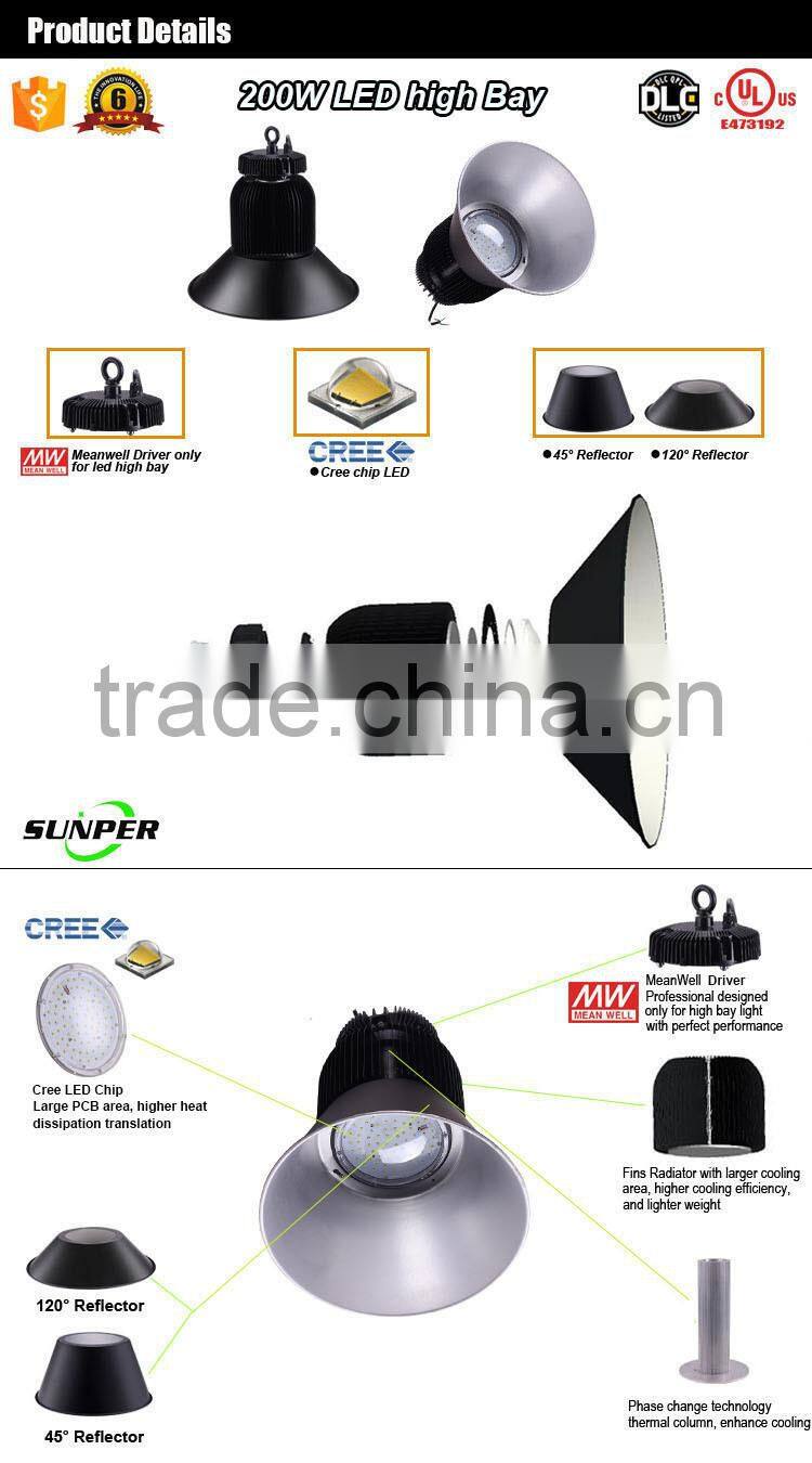 On sale New Design high quality dlc led high bay light dimmable