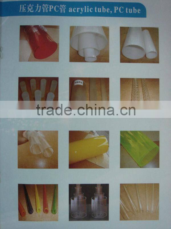 Packing material Plastic Material packaging tube pc tubes size