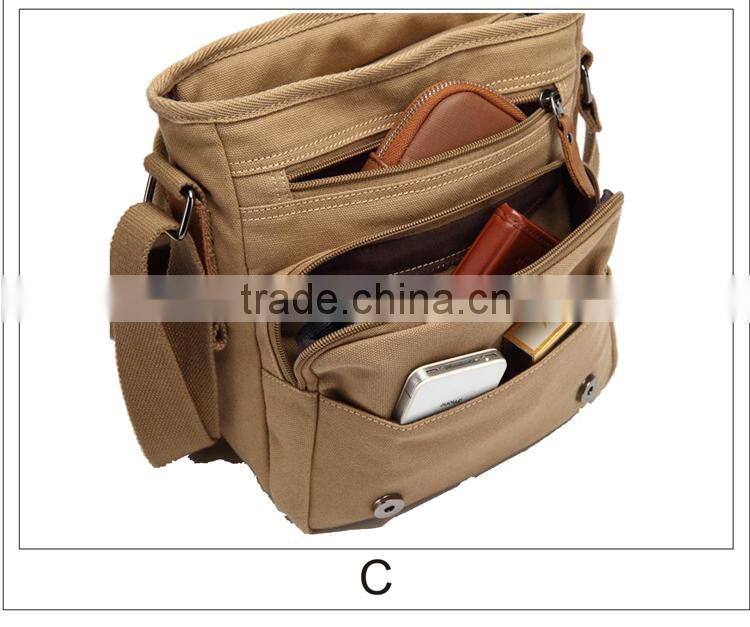 Sale Eco-friendly Durable 16oz Canvas Shoulder Bag