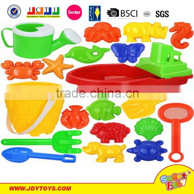 2015 new item summer toys 9pcs 20pcs sand beach toy