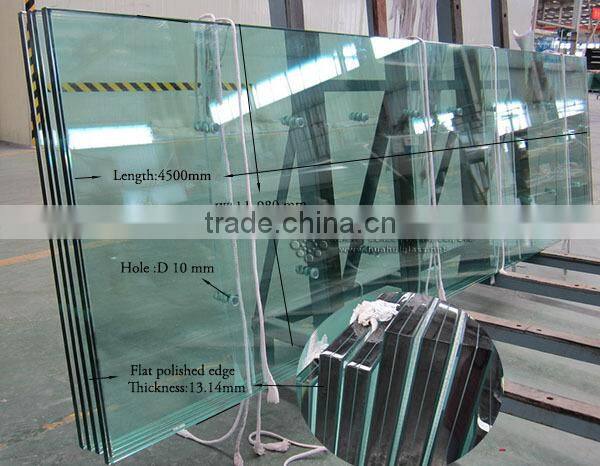 13.14mm glass canopy with ANSI Z97.1