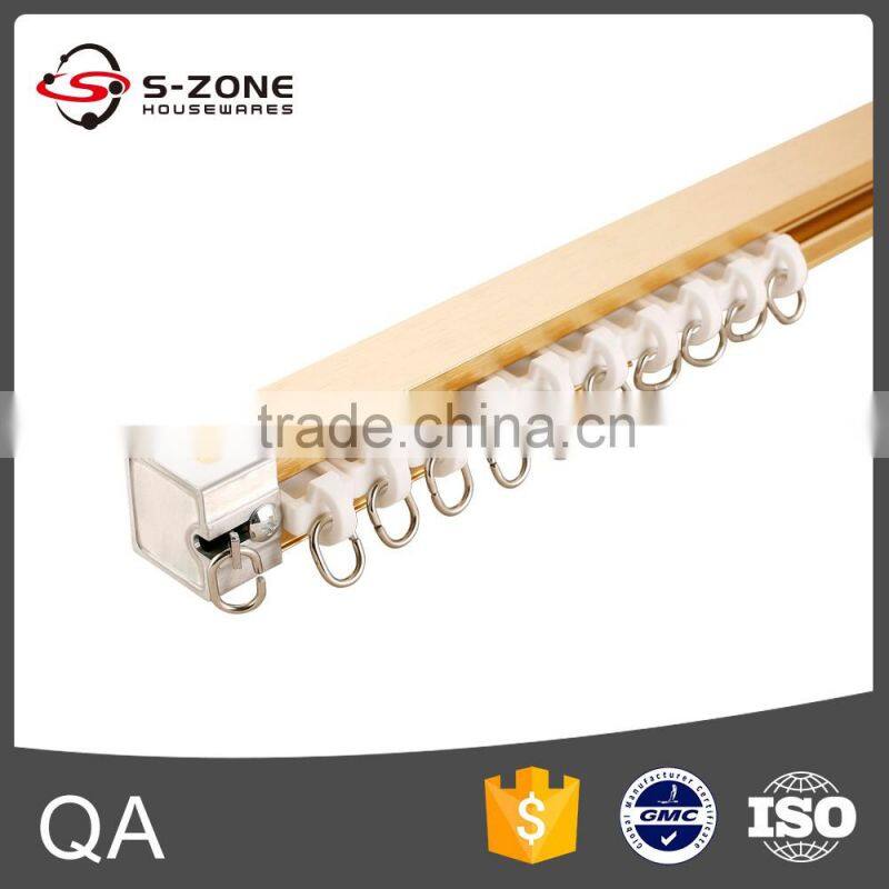 new arrival curtain accessories track with curtain ceiling track
