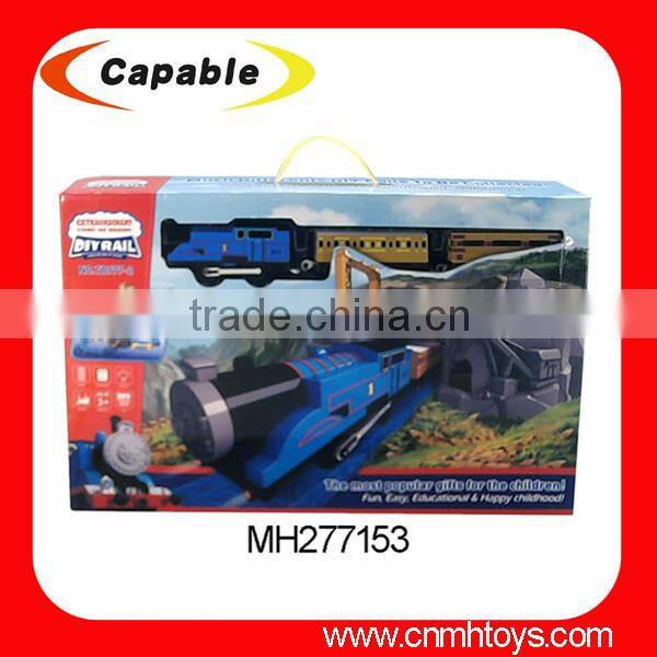 Electric train christmas set/ B/O track smoking train with light