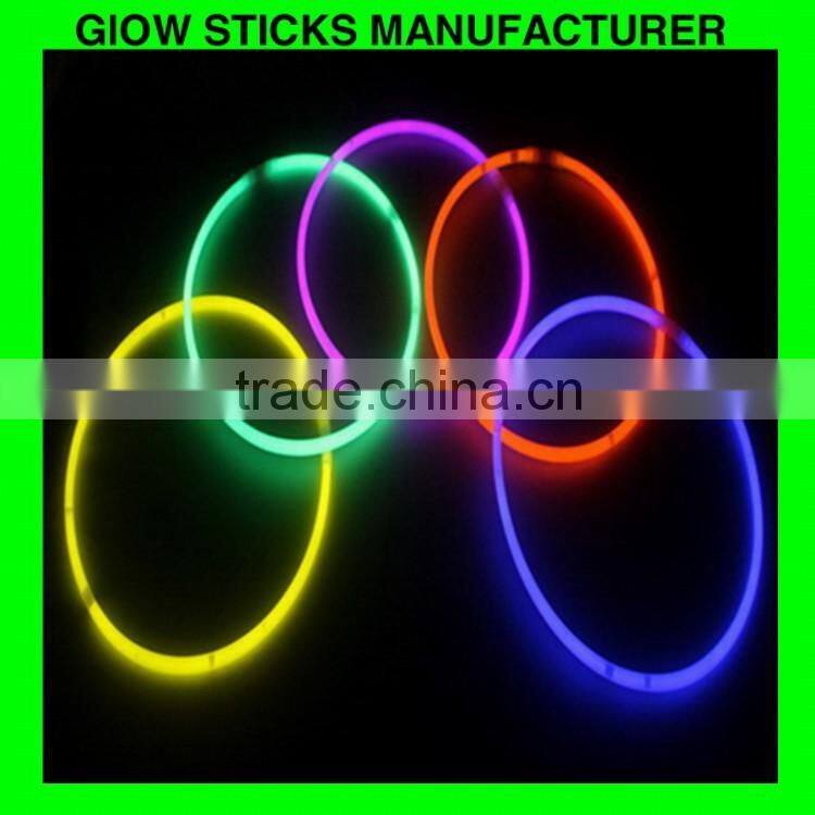 custom design glow stick necklace