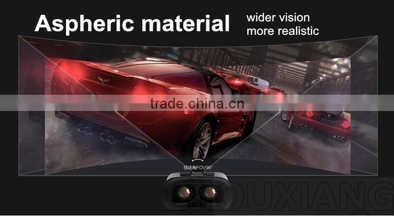 2016 New Design 3d Vr Glasses Virtual Reality Headset 3d Vr Box For Sale