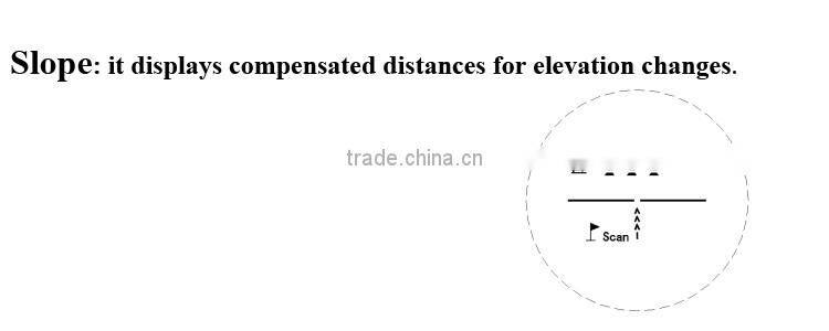 Laserexplore Waterproof Golf LCD Range finders with slope with pinseeker 600m Jolt Laser Rangefinders