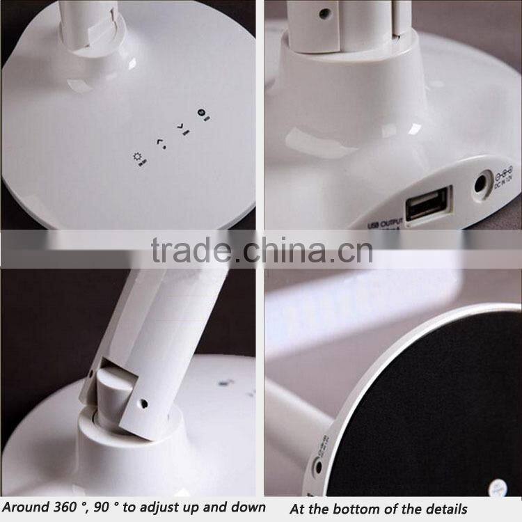 led table lamp,2015 New led table lamps desk lamps products,206lm,Digital tube display: calendar, clock, temperature