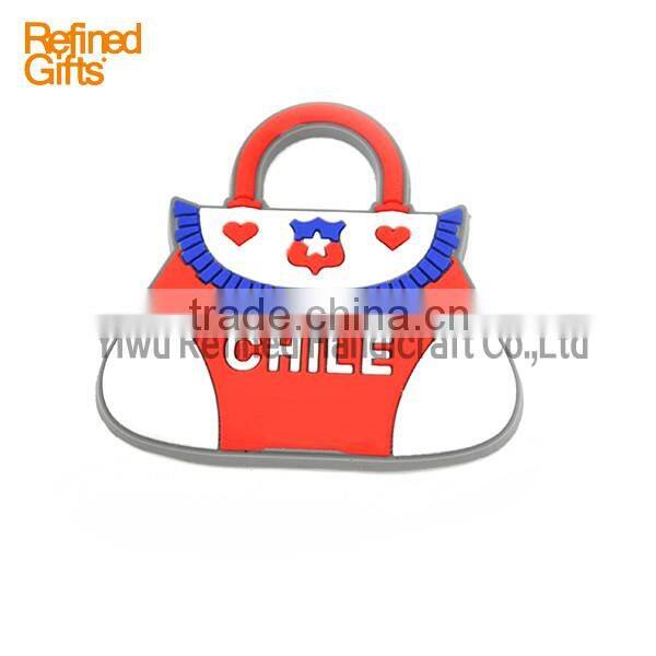 Bag PVC Rubber Soft Mini Fridge Magnets Lovely promotion gifts
