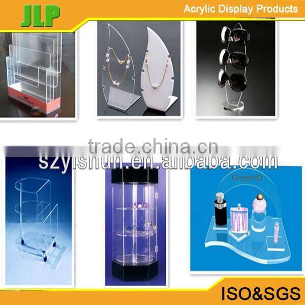 JLP acrylic brand display logo block thick high transparency block