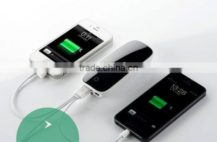 slim universal portable wireless power bank 4400 mah with delicate look