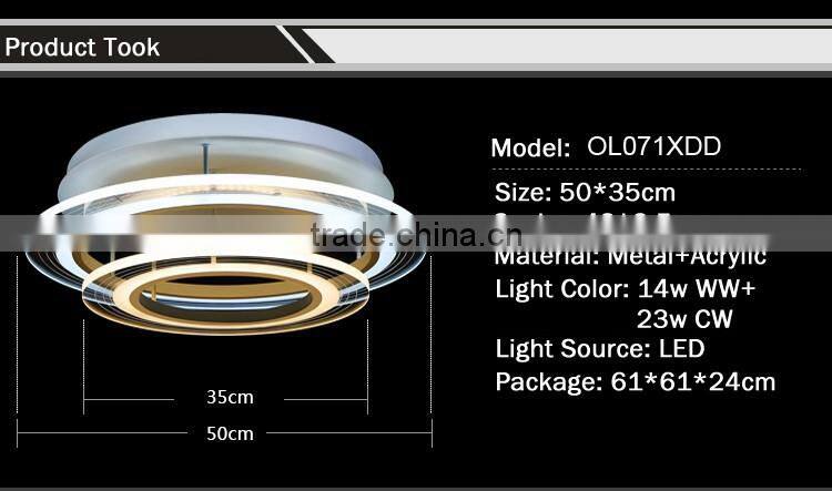 Surface Mounted LED Ceiling Light 220V Round Shaped Ceiling LED Light