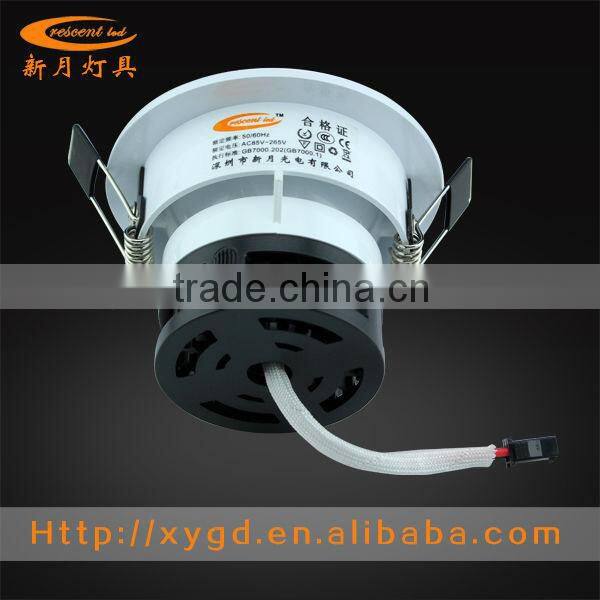 3w 5w 7w high power led ceiling lamp (3*1w HP led)