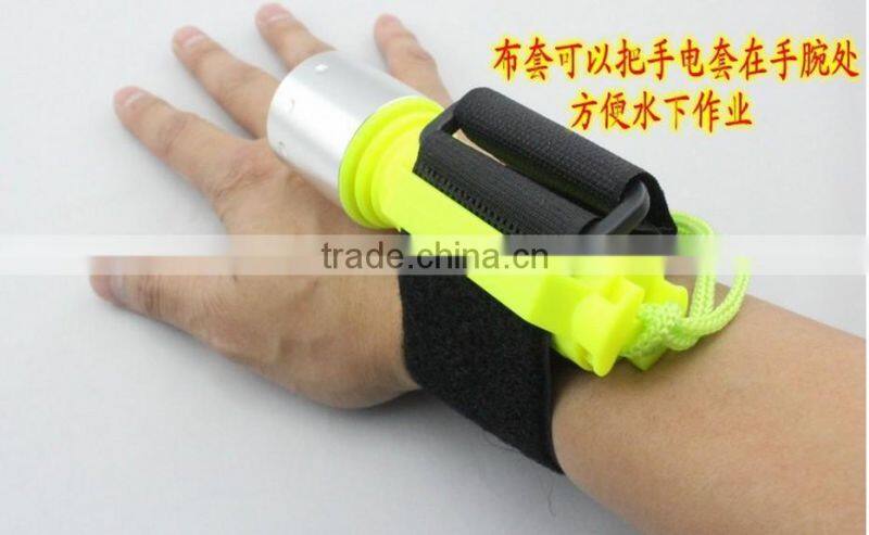 1000 lumen light underwater diving flashlight