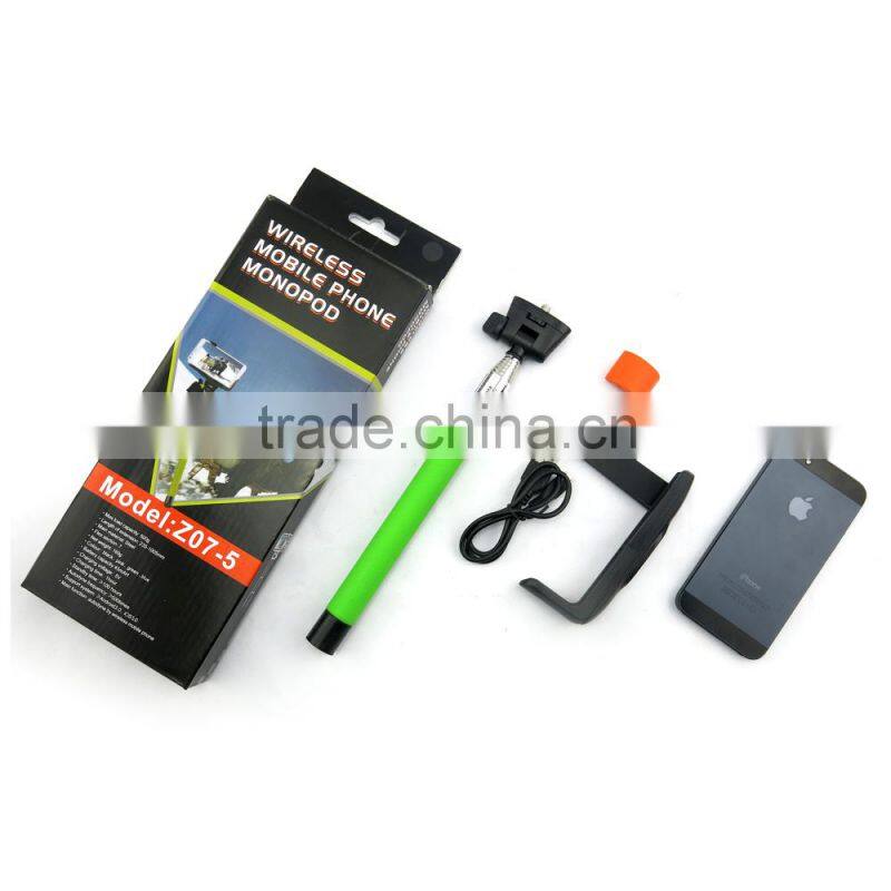 Wholesale High speed china foldable wireless selfie stick
