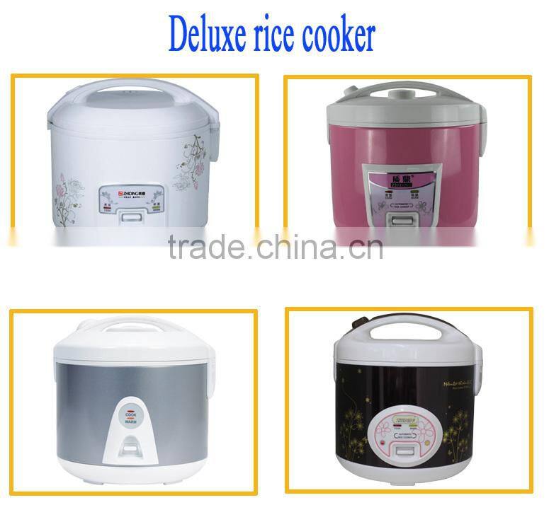 new design 1.8L stainless steel deluxe rice cooker Euro standard rice cooker