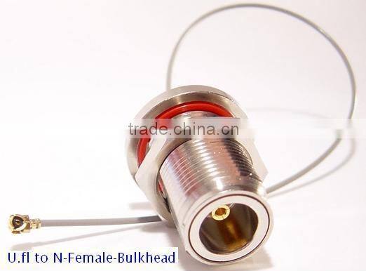 RF IPX/U.FL/IPEX to N Female Coaxial Low loss Pigtail Cable