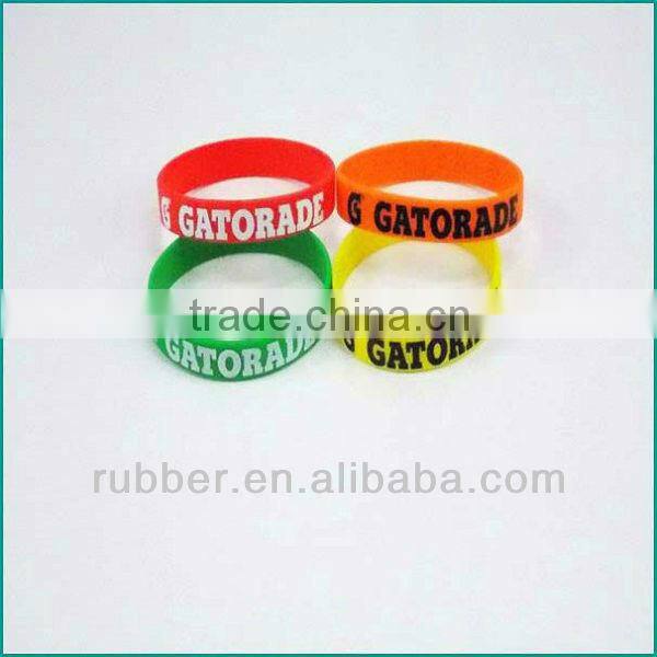 2013 new product firt food grade silicone bracelete