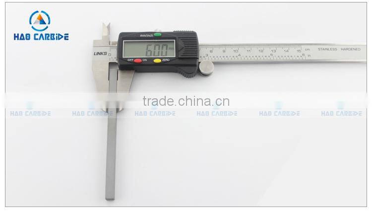 cemented carbide strips with angle