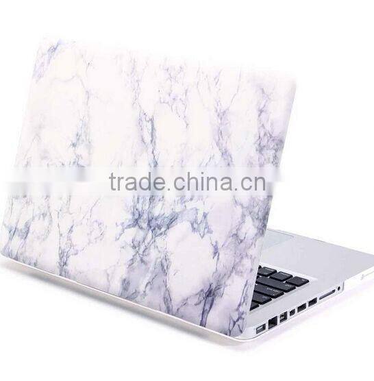 new products custom pattern pc case for marble macbook cover