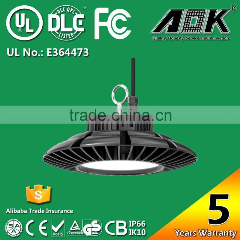 UL DLC SAA CE ROHS 120W LED High Bay Light, LED Warehouse Light