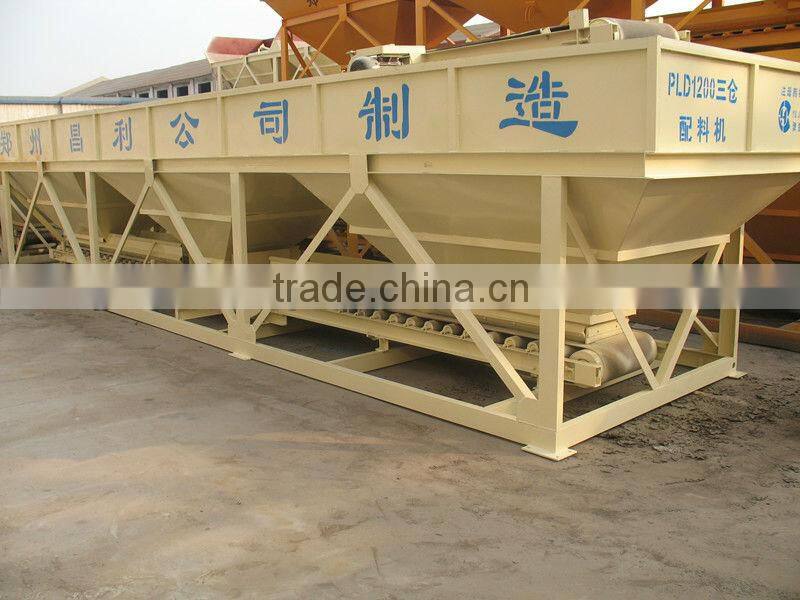 Electronic Weighing Aggregate Batching Machine PLD1200 on sale, CE/ISO certificated PLD1200 batching machine