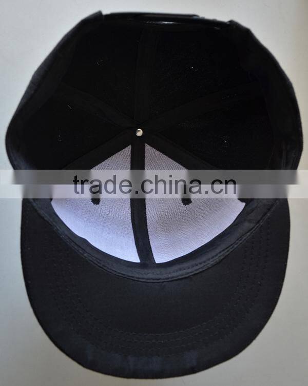 Polyester snapback hat