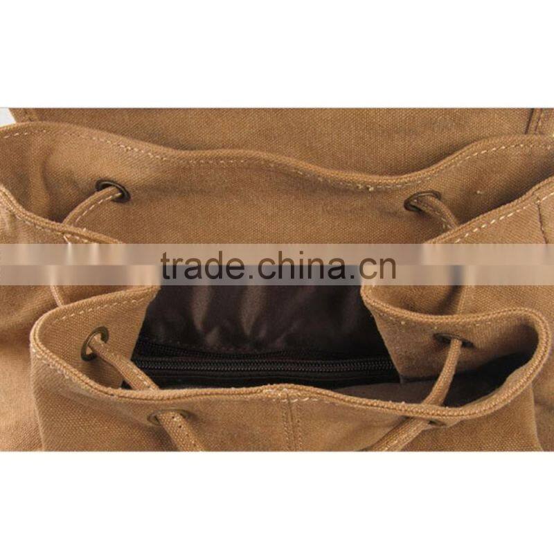 2016 Fashion Laptop Wholesale Blank Canvas Backpacks For School Student Backpack Bag