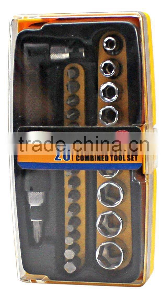 26pcs screwdriver socket and bit set
