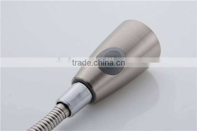 Professional manufacture Satin Nickel kitchen faucet