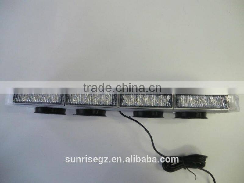 Super Thin Design & Fashion Popular LED Mini warning light bar,LED emergency light bar(SR-MIB-203-38W),1W Highpower Amber LEDs