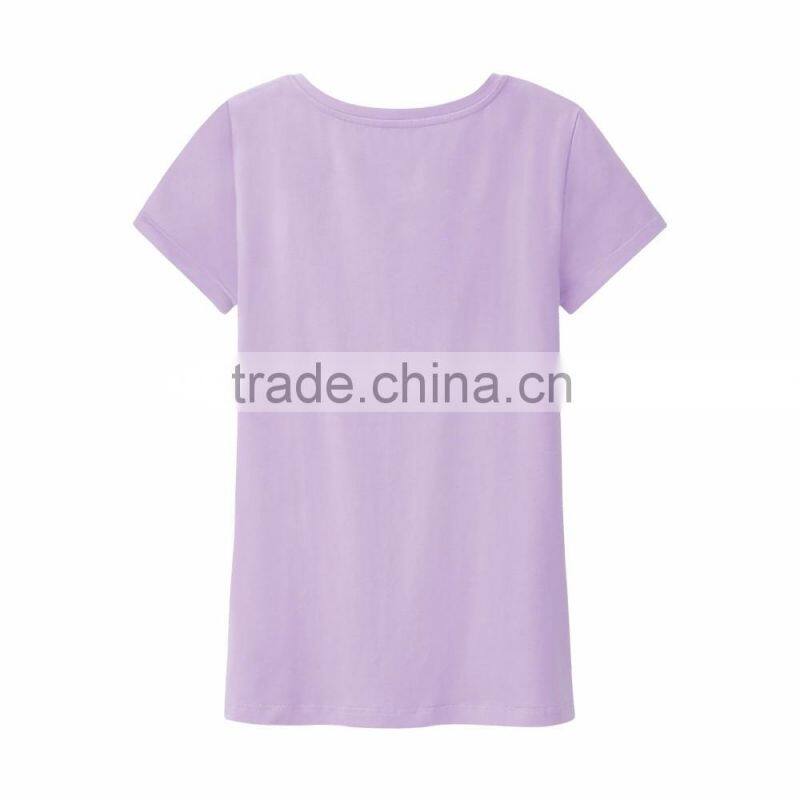 china wholesale women drees summer soft fabrict bulk shirt design own logo t-shirt clothing