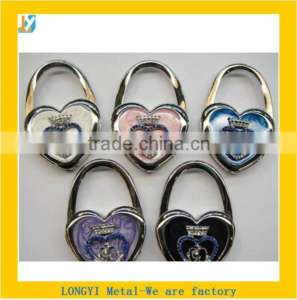 magnetic folding metal bag hanger