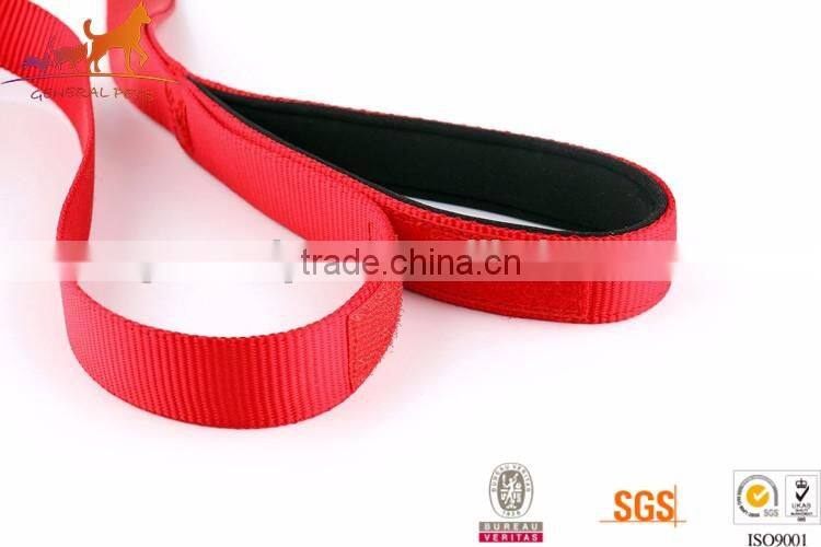 Wholesale Double Handle Nylon Dog Leash Material Pet Supplies for Dogs