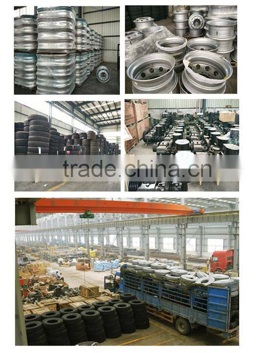 tri-axle timber truck trailer for wood or timber tranportation