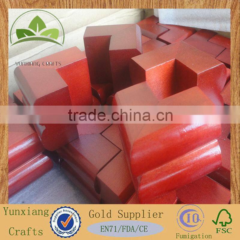 wooden corner for light wooden handicraft wooden accessories factory supply