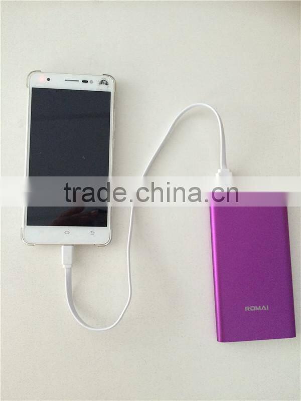 ROMAI 2015 credit card size power bank /credit card power bank with high quality