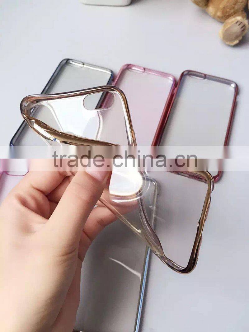 Shockproof Mobile Phone Case Electroplating TPU Case for Note 7, New Design Phone Case for Note 7
