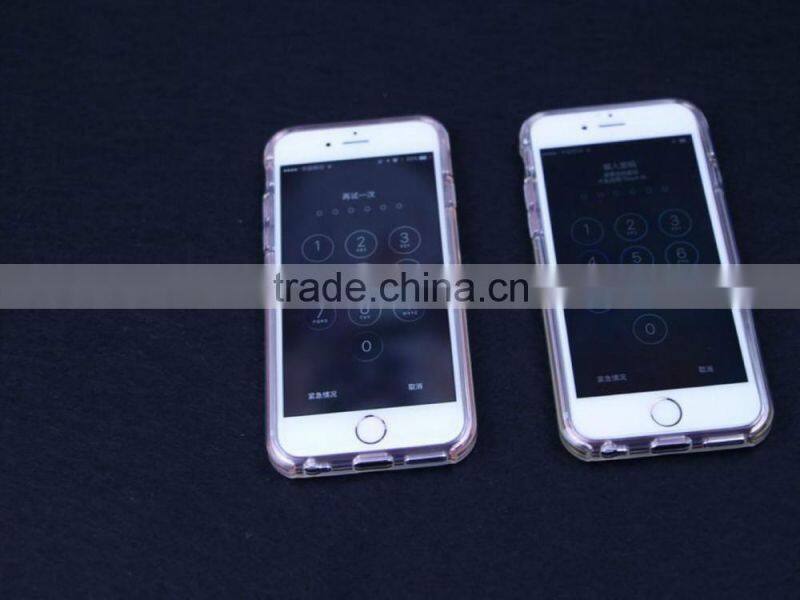 Hard frame for 5.5 inch TPU phone case /bulk cheap Mobile TPU case for Iphone 6s and plus