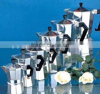 6 cup hot sale classic eco-friendly feature Italy style expresso coffee maker aluminium coffee pot
