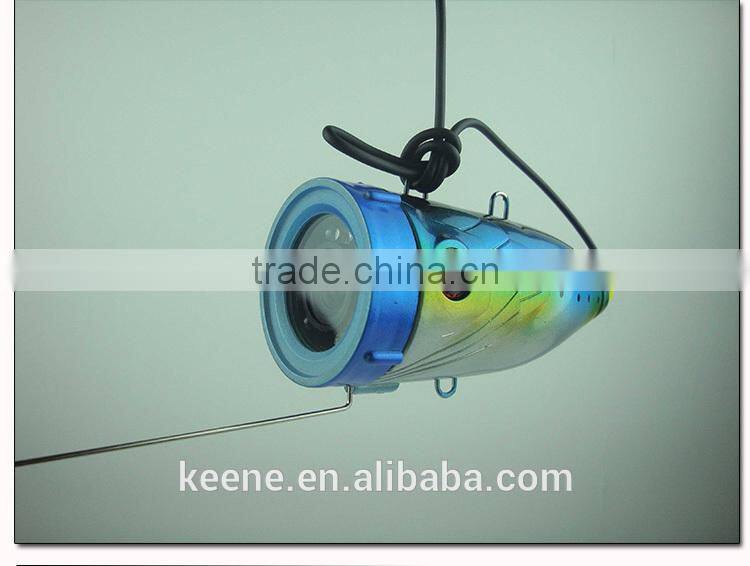 Underwater Fishing video camera with 50M underwater fish finder camera and 7" TFT color minitor