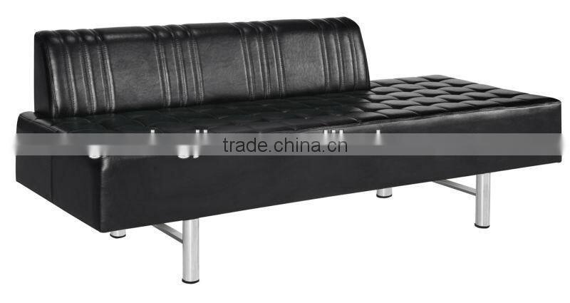 180cm PU Leather Super Comfortable Salon Waiting Chair K107