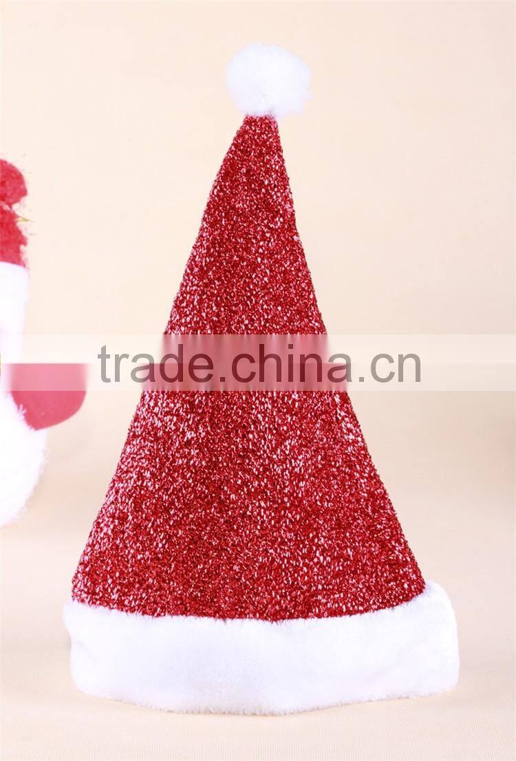 New products super quality christmas decoration yiwu Snowflake Christmas hats ideas for wholesale