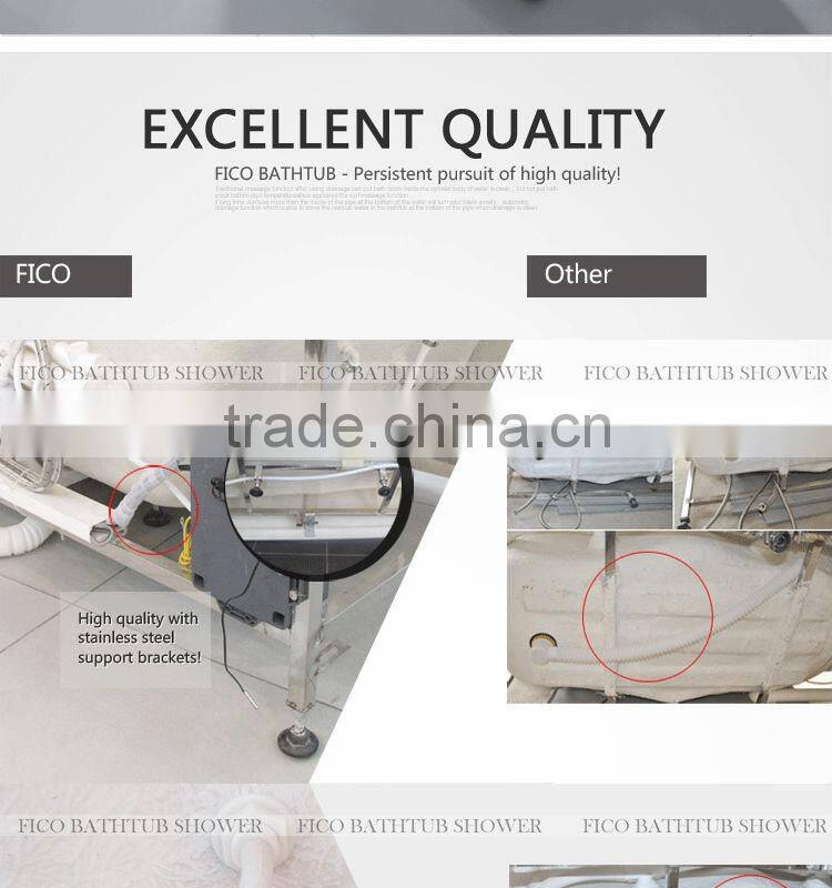 Fico new arrival FC-215, best selling whirlpool bathtub