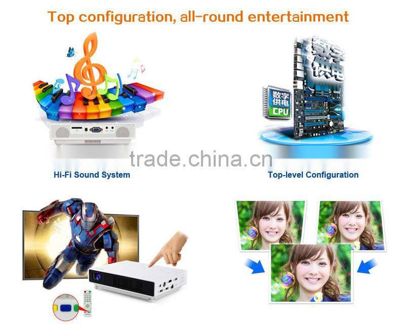 Popular colorful cheap mini projector/3d mapping projector