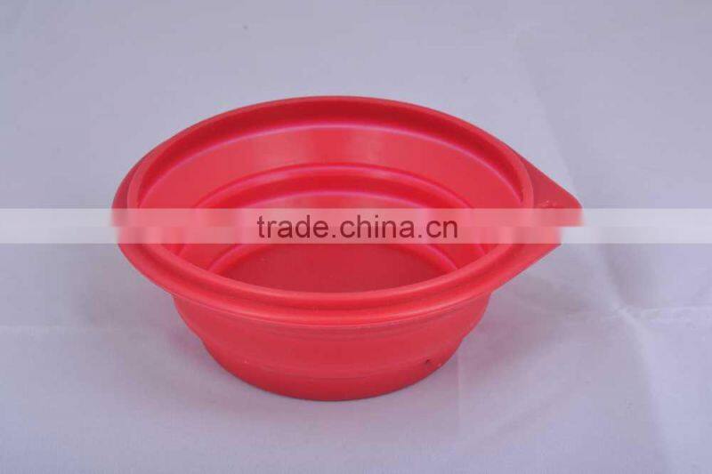 FDA LFGB grade collapsible silicone lunch box storage box